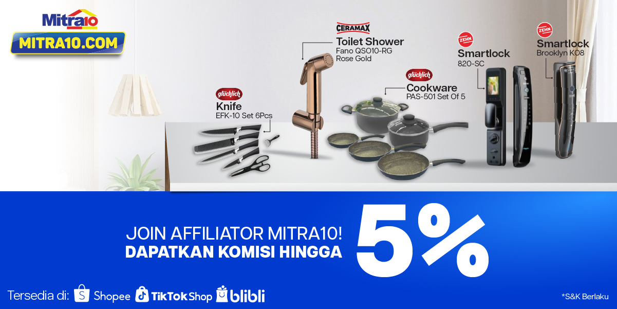 Gabung Jadi Affiliator Mitra10 & Dapatkan Komisi Hingga 5%!