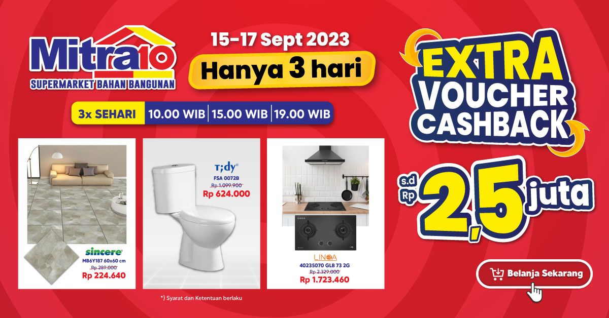 Banner Extra Voucher Cashback
