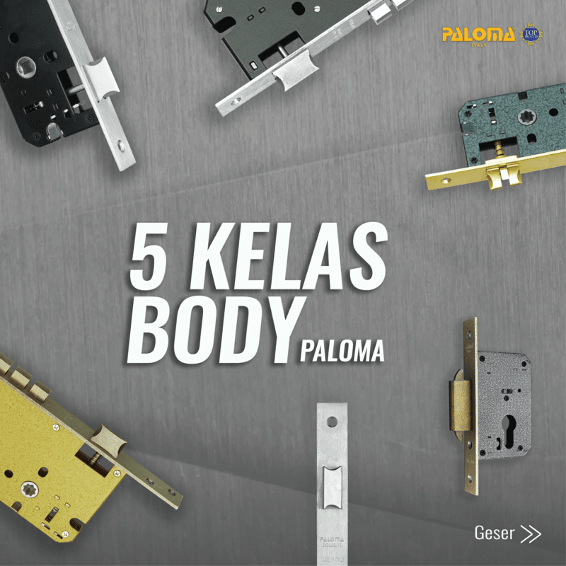 Gambar Kelas Mortise Lock Paloma