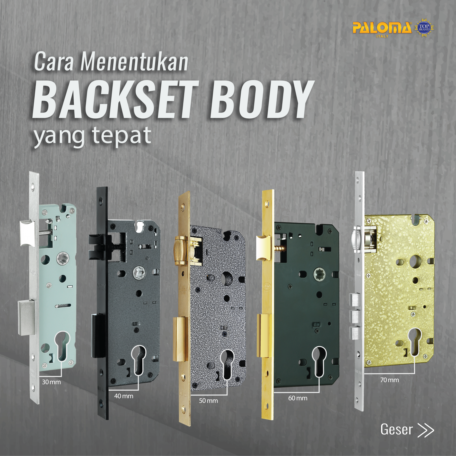Cara Menentukan Backset Body yang Tepat!