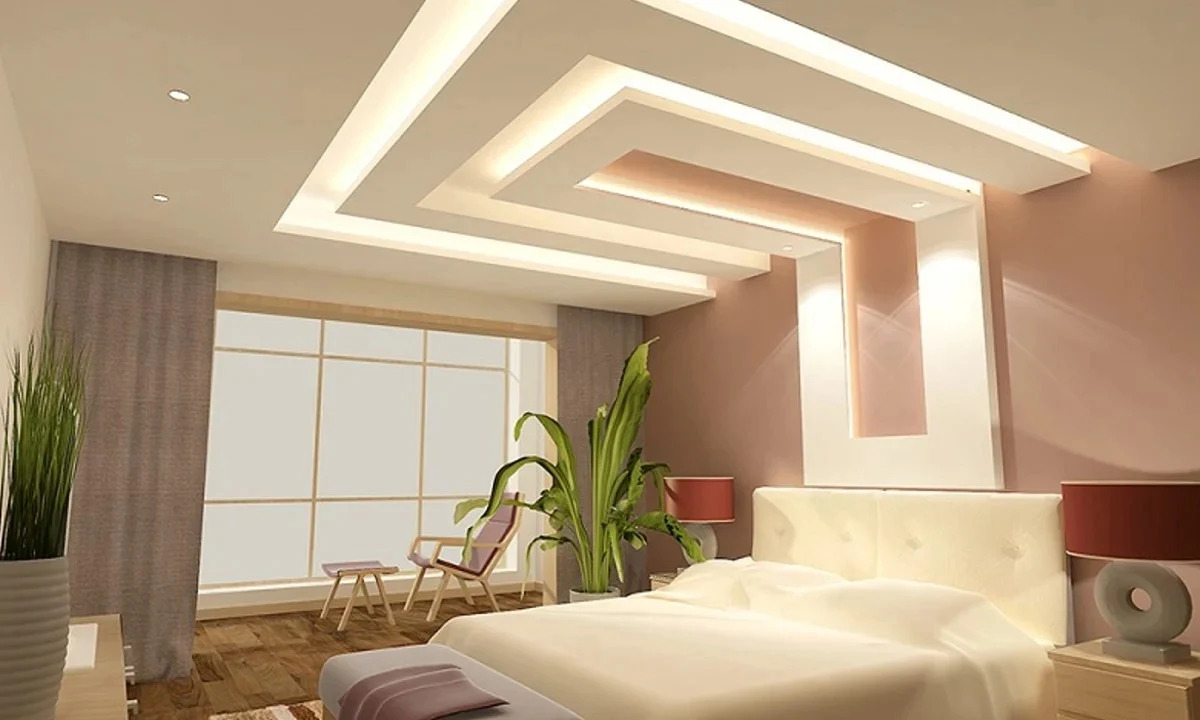 Inspirasi Desain Plafon Kamar Tidur Desain Plafon Kamar Tidur Berpola