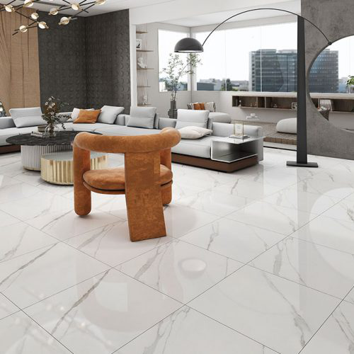 Elegan dan Megah dengan Lantai Granit Warna Putih