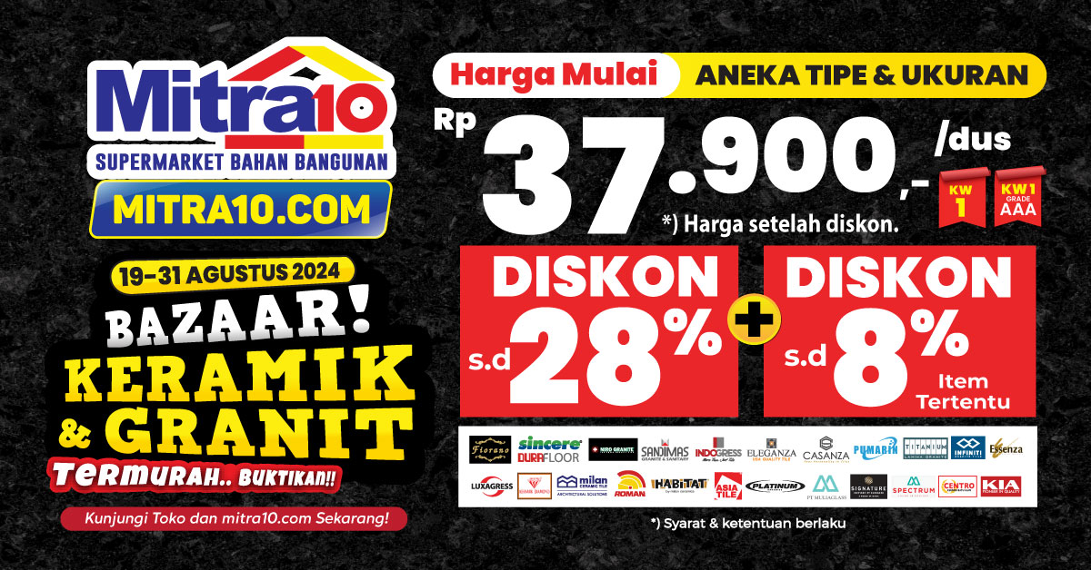 Bazaar Keramik dan Granit Mitra10 