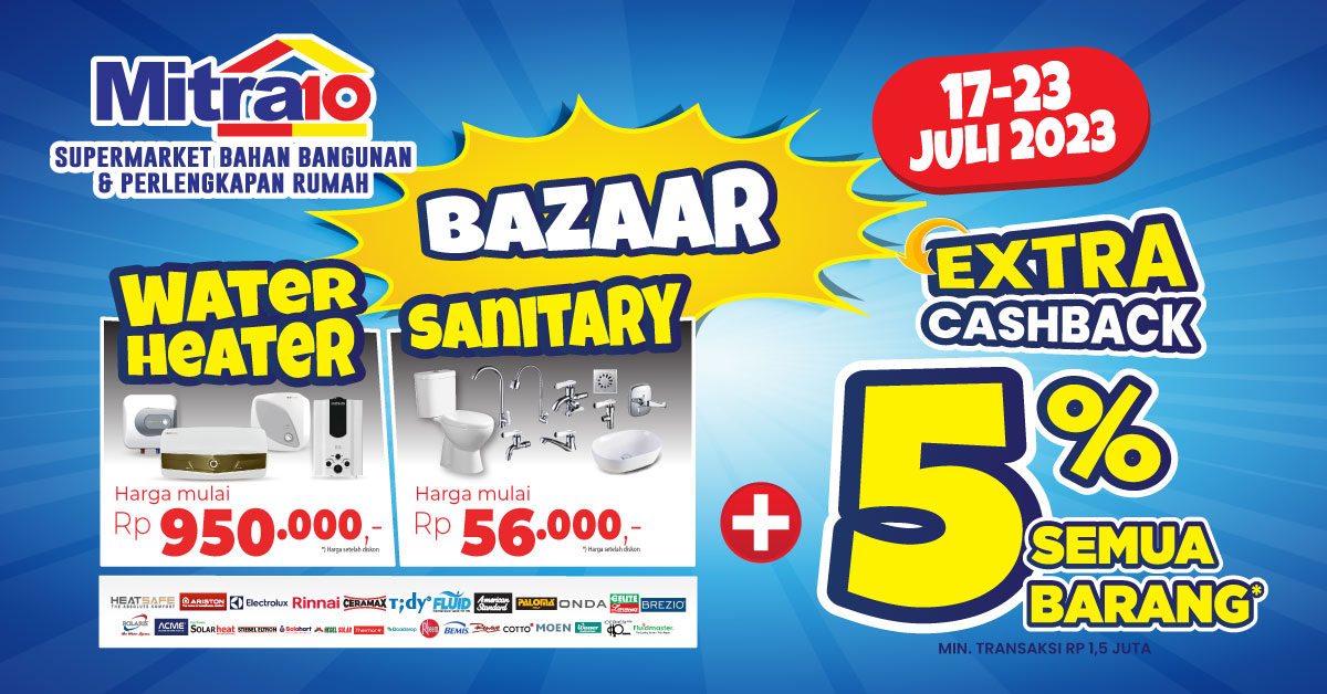 Banner Promo Tambahan Cashback 5%