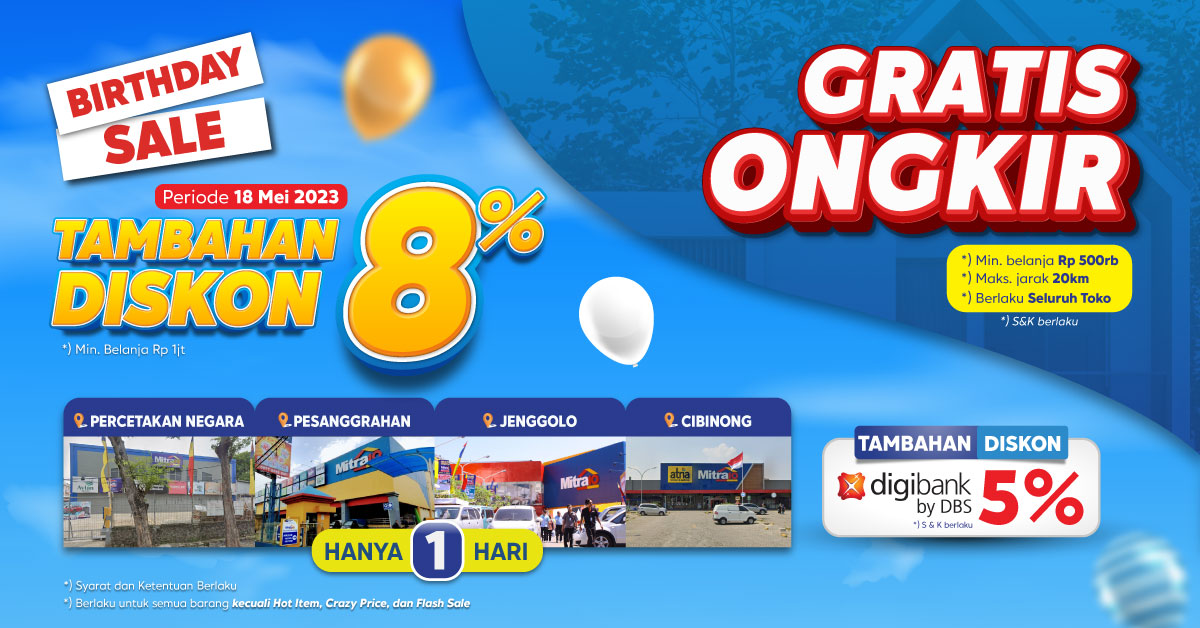 Banner Birthday Campaign Periode 18 Mei 2023