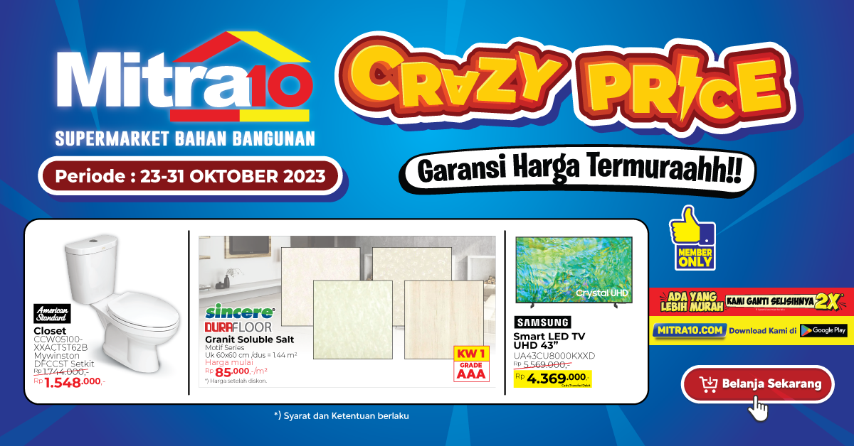 Banner Crazy Price Mitra10