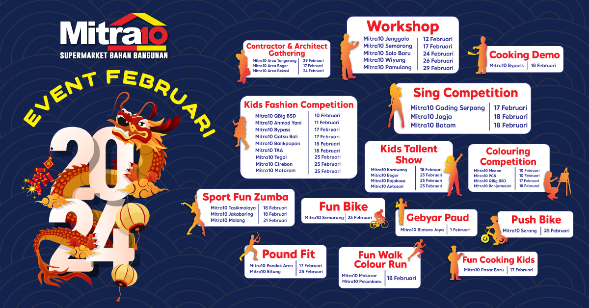 Kalender Event Mitra10 Februari 2024