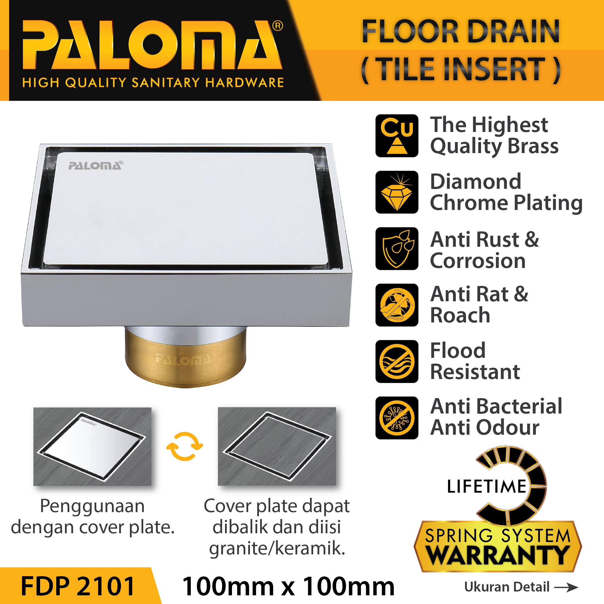 Smart Floor Drain PALOMA