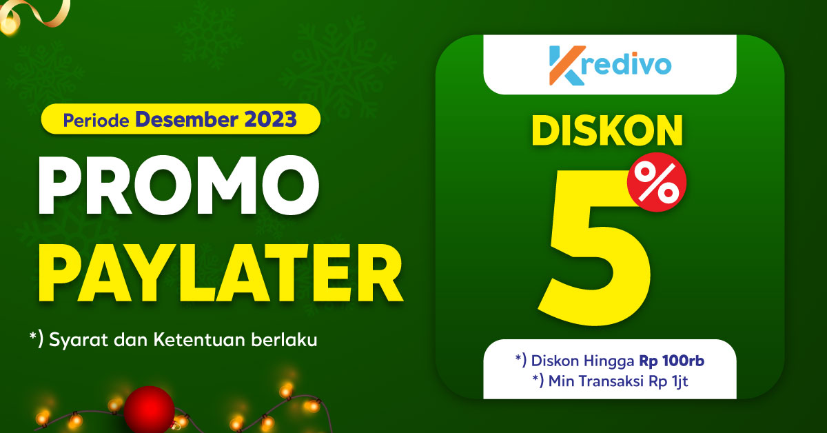 Banner Promo Kredivo Paylater