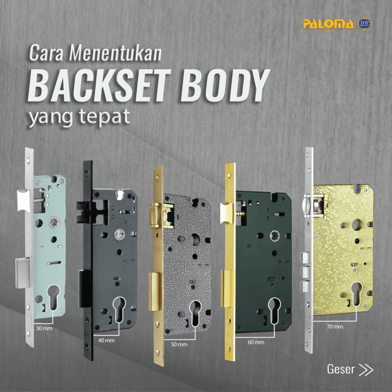 Gambar Cara Menentukan Backset Body yang Tepat