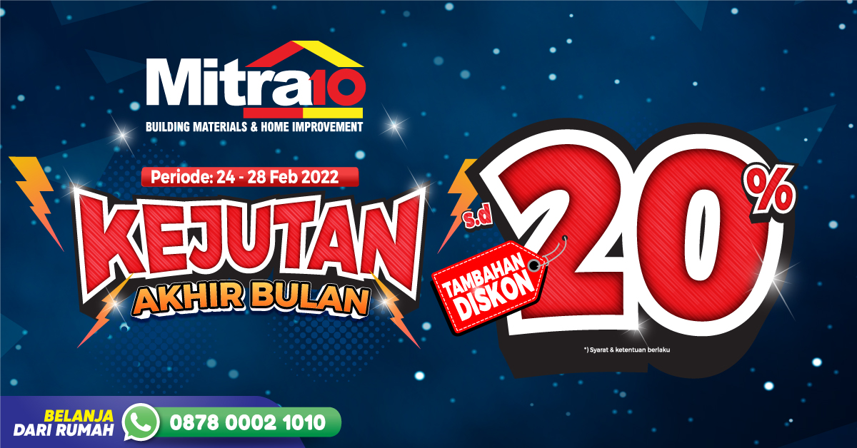 Banner Kejutan Akhir Bulan Mitra10 Nasional