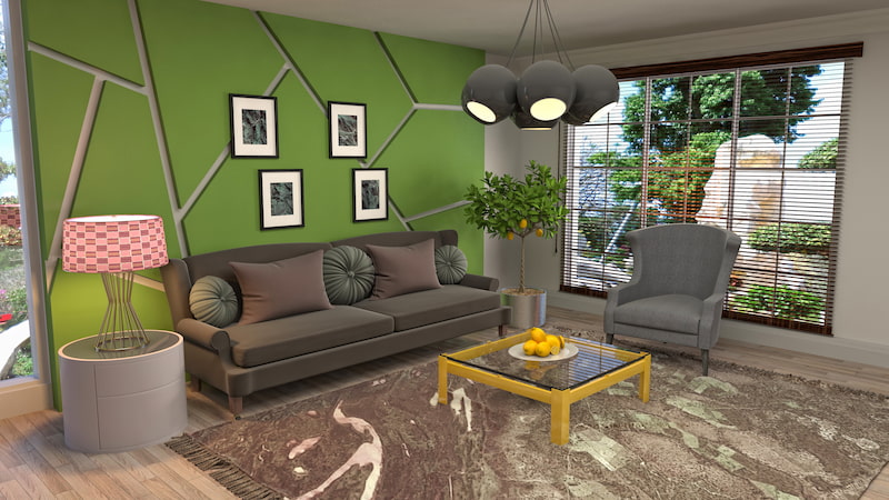 kombinasi warna hijau